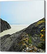 Looking West To The Pacific Ocean Canvas Print