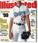 Los Angeles Dodgers Kevin Brown, 1999 Mlb Baseball Preview Sports Illustrated Cover Canvas Print