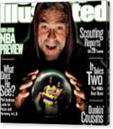 Los Angeles Lakers Coach Phil Jackson, 1999-2000 Nba Sports Illustrated Cover Canvas Print