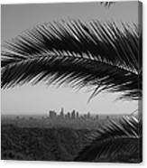 Los Angeles Skyline From Hollywood Hills Canvas Print
