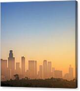 Los Angeles Sunset Canvas Print