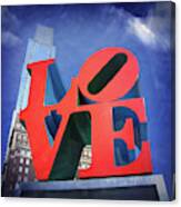 Love Philly Canvas Print