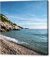 Lubenice Beach On Cres Island, Croatia Canvas Print