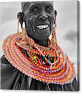 Maasai Woman in Selective Color Photograph by Kay Brewer - Pixels