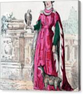 Madeleine Of Valois, Princess Of Viana Canvas Print