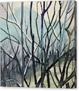 Malibu Creek - Burnt Branches Canvas Print