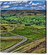 Mam Tor To Edale Canvas Print