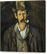 Man With A Pipe Canvas Print