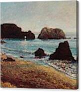Marin Beach Sunset Canvas Print