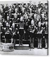 Marine Marching Band 1890 Canvas Print