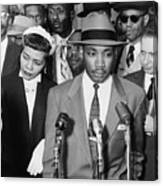 Martin Luther King Jr. After Bus Canvas Print