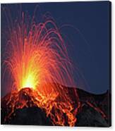 May 8, 2009 - Stromboli Eruption Canvas Print