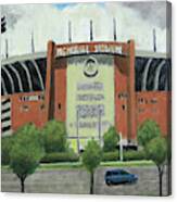Memorial Stadium Canvas Print