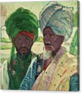 Men Of Agra Canvas Print