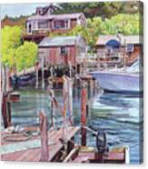 Menemsha Harbor Canvas Print