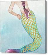 Mermaid Tales I Canvas Print