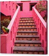 Mexican Staircase Canvas Print