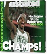 Michigan State University Mateen Cleaves, 2000 Ncaa Sports Illustrated Cover Canvas Print