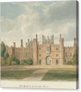 Middlesex - Hampton Court, 1826 Canvas Print