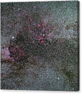 Milky Way Cygnus Canvas Print
