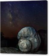 Milky Way Over Elephant Rocks Canvas Print