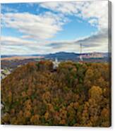 Mill Mountain In Fall Canvas Print