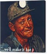 Mine America's Coal Canvas Print
