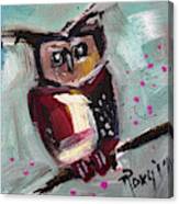 Mini Owl 1 Canvas Print