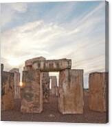 Mini Stonehenge Canvas Print