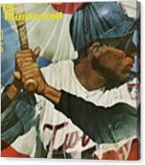 Minnesota Twins Zoilo Versalles, 1965 World Series Preview Sports Illustrated Cover Canvas Print