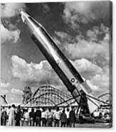Missile And Cyclone Canvas Print
