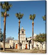 Mission Concepcion Detail, San Antonio Canvas Print