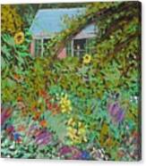 Monet's Garden Canvas Print