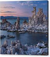 Mono Lake South Tufa Dusk 9-14 5600 Canvas Print