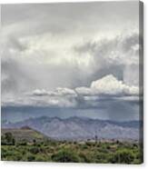 Monsoon Storms Over The Catalinas Canvas Print