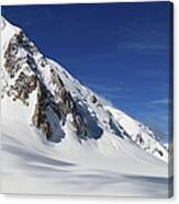 Mont Blanc Massif Slope Canvas Print
