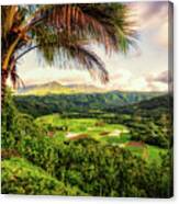 Morning In Paradise Canvas Print
