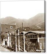 Mountain Home  Inn, On Mt. Tamalpais, Mill Valley, California  1930 Canvas Print