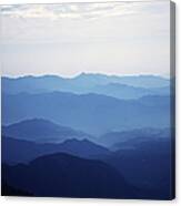 Mountain Range Canvas Print