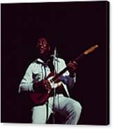 Muddy Waters Perfoms On Stage Canvas Print