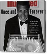 Muhammad Ali, 50th Birthday Celebration Sports Illustrated Cover Canvas Print
