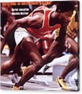 Muhammad Ali Track Club Houston Mctear, 1978 Millrose Games Sports Illustrated Cover Canvas Print