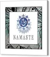 Namaste Symbol 4_1 Canvas Print
