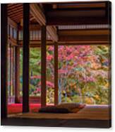 Nanzenji Temple Tenjyuan Of Autumn Canvas Print