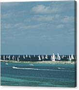 Nassau Sailing Canvas Print