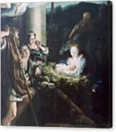 Nativity Scene, 1522-1530. Artist Canvas Print