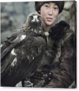 New Gen. Eagle Hunter,mongolia Canvas Print