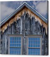 New Windows On Old Barn Canvas Print