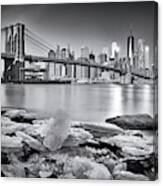 New York - Brooklyn Bridge Canvas Print
