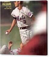 New York Mets Bud Harrelson... Sports Illustrated Cover Canvas Print